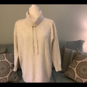 Relaxed sweater tunic